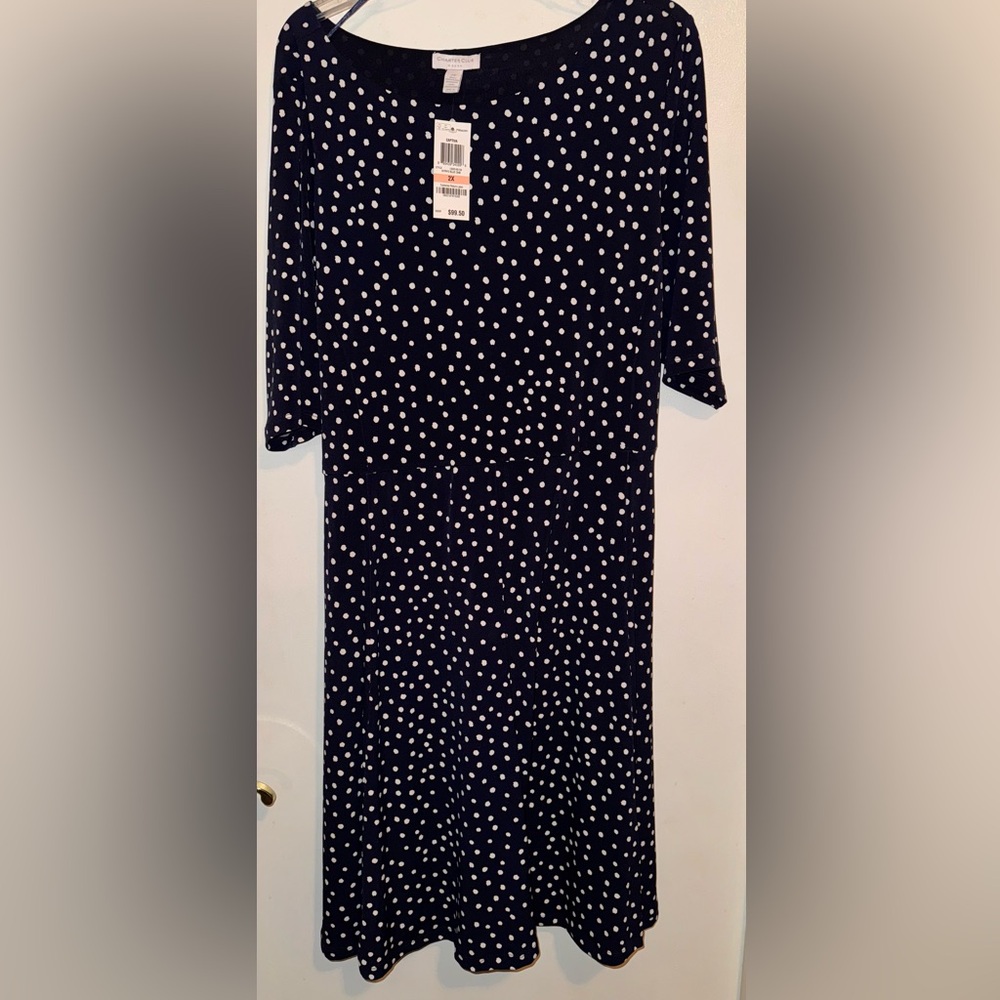 Charter Club Blue Dress